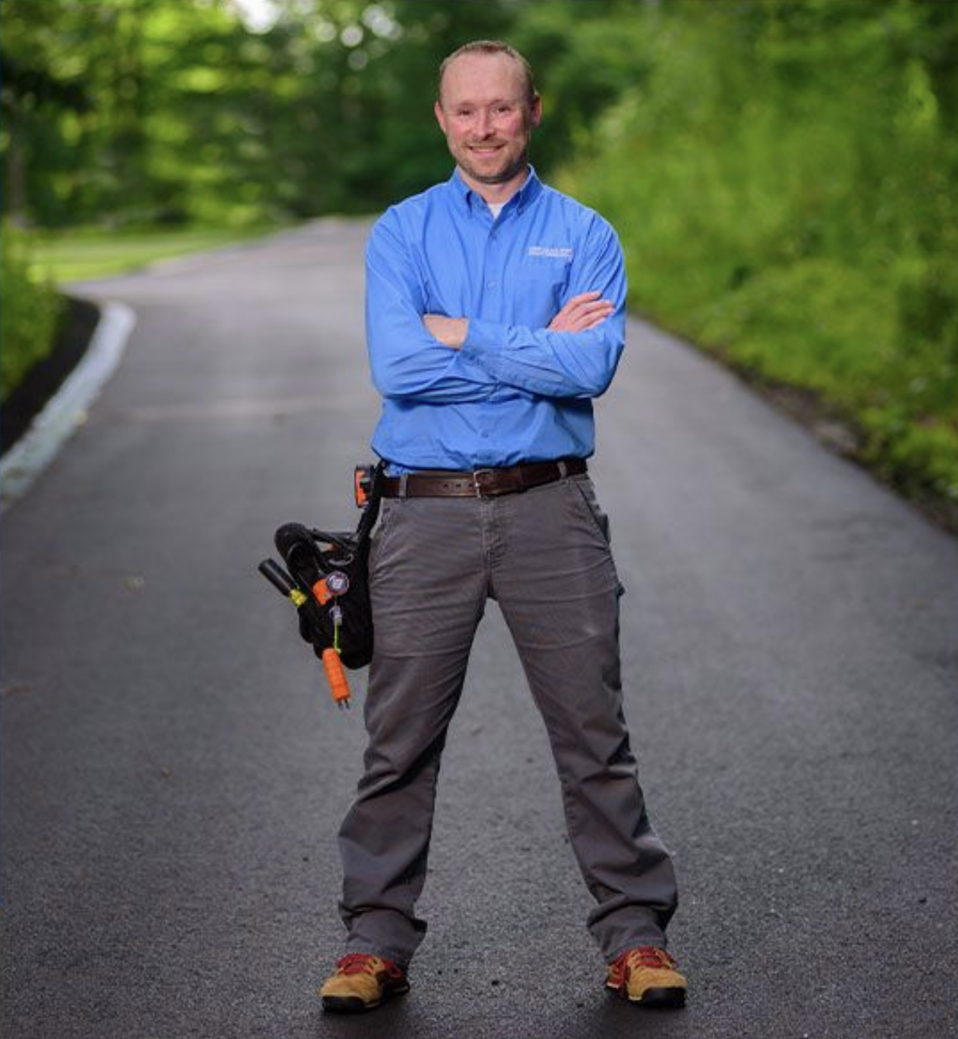 Professional home inspector from First Class Home Inspections